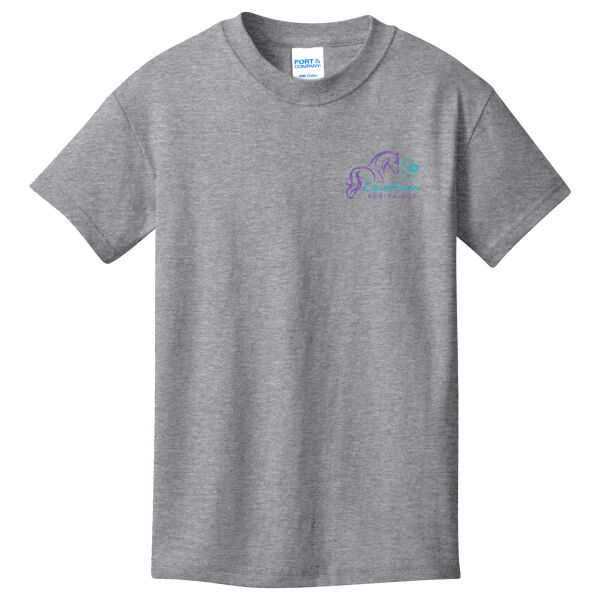 Youth Equestrian Beginnings - Youth Core Cotton Tee Thumbnail